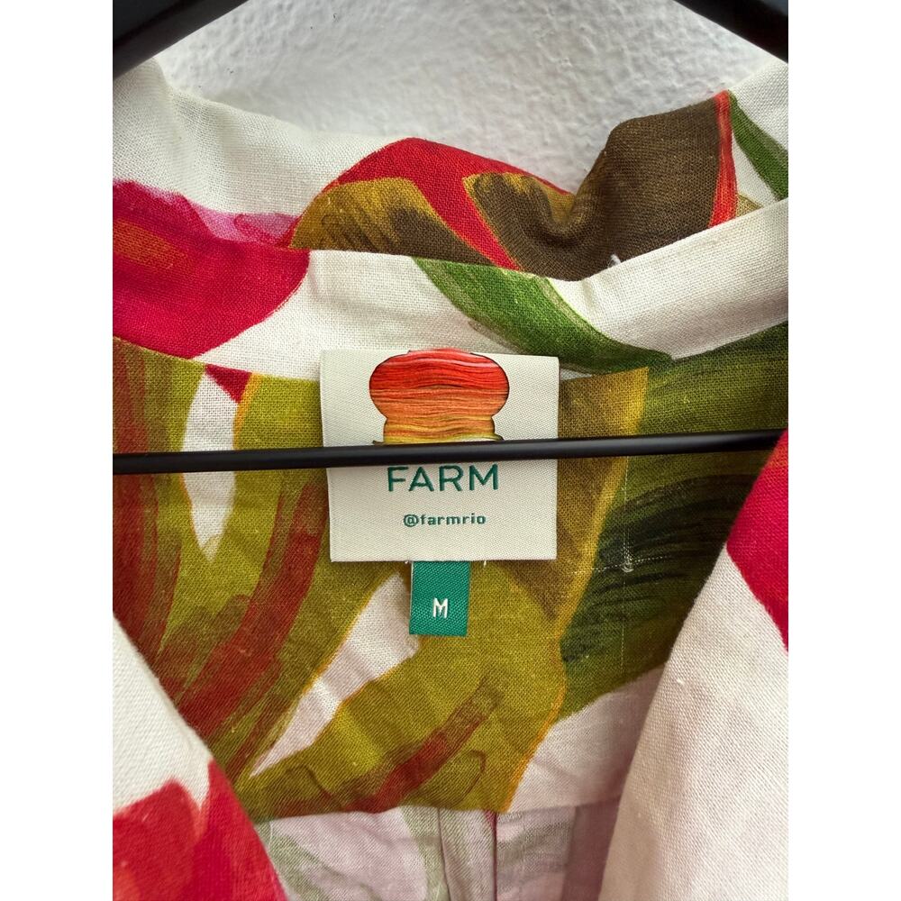 Farm Rio Spring Forest Mini Dress M - Picture 3 of 8